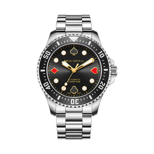Orologio da Polso Meccanico Automatico da Uomo Seagull 2025 Nuovo, Lusso Originale, Marca Poker <span class=keywords><strong>Master</strong></span>, Orologio Subacqueo con Quadrante da 44mm, Movimento Seiko - Product Image 1