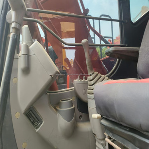 Vente directe de pelleteuse hydraulique de type chenille 12 tonnes Hitachi ZX120 d'origine japonaise d'occasion à vendre avec moteur et pompe - Product Image 3