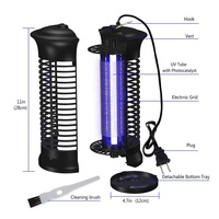 JZ nouveau style en plastique étanche prise électrique dans la maison attrape-mouches lampe anti-insectes machine à tuer les moustiques pour l'intérieur
