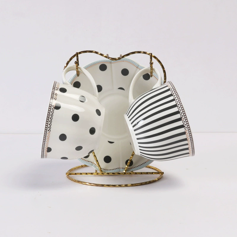 double cup and saucer