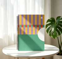 Bloc-notes spirale de luxe personnalisé avec logo, agenda quotidien, cahier d'exercices, papier 70 g/m², usage scolaire, couverture souple, cadeau d'entreprise exécutif