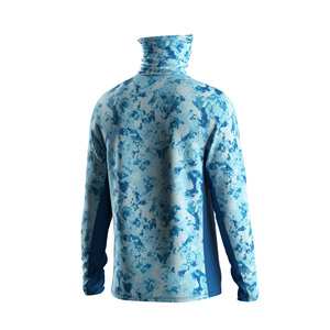 Chemise de pêche à séchage rapide pour homme, protection solaire, masque intégré, maille respirante sous les aisselles, pour la randonnée et la pêche - Product Image 2