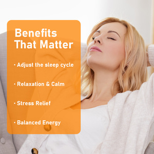 High Quality Sleep Fast Nighttime Sleep Aid Tablets Melatonin Vegan Nighttime Regulate Sleep for Adults Aid Tablets - Product Image 4