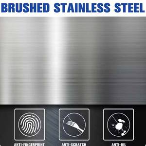 <span class=keywords><strong>Cubo</strong></span> <span class=keywords><strong>de</strong></span> <span class=keywords><strong>basura</strong></span> <span class=keywords><strong>de</strong></span> acero inoxidable <span class=keywords><strong>de</strong></span> 13 galones y <span class=keywords><strong>50</strong></span> <span class=keywords><strong>litros</strong></span>, tapa <span class=keywords><strong>de</strong></span> alta capacidad sin contacto automático, para uso en interiores, para cocina, dormitorio, hogar y oficina - Product Image 4