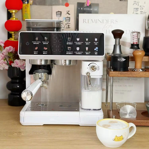 Digital Touch Screen Commercial Home Espresso <b>Coffee</b> Machine with Integrated Grinding Hot & Cold Dual Extraction Milk Frother - Product Image 4