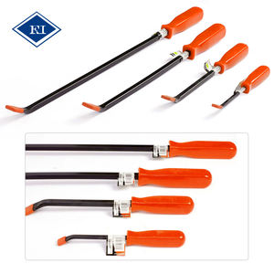 4 buah baja karbon atau bahan Pry Bar Set alat linggis & pembongkaran menggali & memahat Pry Bar - Product Image 4