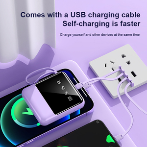 批发10000毫安时电源银行智能手机电源银行可爱迷你手机电源银行 - Product Image 5