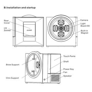 <span class=keywords><strong>2025</strong></span> Mới Nhất Kỹ Thuật Số Máy Quét Da 3D Phân Tích Xách Tay Ma Thuật Gương Phân Tích Da Mặt Phân Tích Máy Với Giá Tốt Nhất - Product Image 4