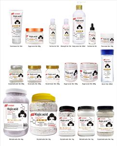 Aceite esencial blanqueador de Ácido Kójico personalizado colágeno puro + vitamina C y E suero facial iluminador de la piel - Product Image 5