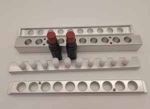 Moldes de Alumínio Personalizados para Preenchimento de Batom com 10, 12, 36, 72, 96 Cavidades, Polido em Espelho Prateado, DIY, Anodização para Batom - Product Image 4