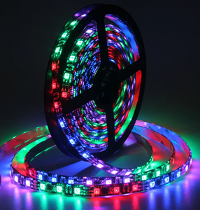 Tira de LED RGB con Control por Aplicación Bluetooth, 24 V, IP65, Resistente al Agua, 14 W/M, Luz Regulable para Proyectos de Paisajismo Exterior - Product Image 3