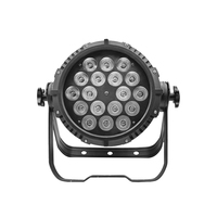 Éclairage LED Par Slim RGBW E27 10W (18 pièces) pour extérieur avec contrôle DMX512 pour mariages, fêtes et événements
