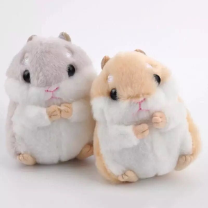 Оптовая продажа, милый хомяк, плюшевый брелок, сумка, подвеска, мягкая игрушка на заказ, морская свинка, чучело, подарок для продвижения - Product Image 5