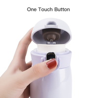 Bouteille Thermos intelligente de haute qualité en acier inoxydable 316, Double paroi, un bouton poussoir, à rebond