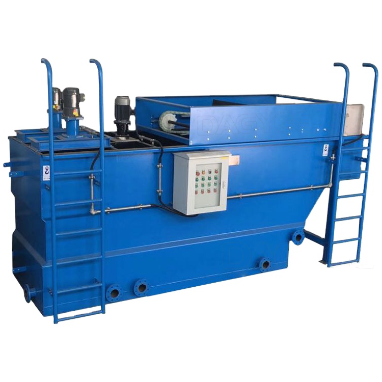 Биологическая очистка DAF Генератор пузырей компактная машина для очистки сточных вод для управления отходами