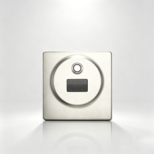 Válvula de Descarga Automática para Inodoro con Sensor Dual Sin Contacto, Botón Electrónico, Ahorro de Agua Ecológico, Acero Inoxidable, para Hotel - Product Image 1