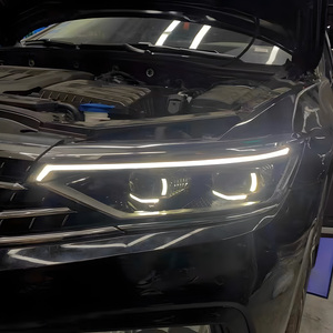 Per VW <span class=keywords><strong>Passat</strong></span> Magotan B8.5 2017-2022 assemblaggio fari Auto Upgrade alta configurazione lampade anteriori a LED accessori per lenti del proiettore - Product Image 4