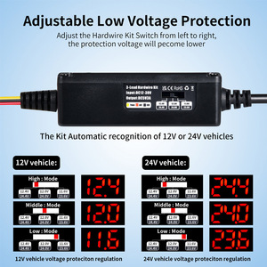 Nouveau câble réducteur pour caméra embarquée, câble d'alimentation 3 cœurs pour streaming multimédia automobile, approvisionnement transfrontalier L181 - Product Image 3