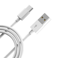 Cable USB C Trenzado de 5V2A, Duradero, Carga Rápida, Transmisión de Datos, Conductor de Cobre Puro para Teléfono Móvil e Impresora