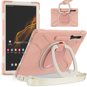 Custodia Robusta per Samsung <span class=keywords><strong>Galaxy</strong></span> <span class=keywords><strong>Tab</strong></span> <span class=keywords><strong>S8</strong></span> <span class=keywords><strong>Ultra</strong></span> <span class=keywords><strong>SM</strong></span>-<span class=keywords><strong>X900</strong></span> <span class=keywords><strong>SM</strong></span>-X906 14.6 Pollici 2022 con Impugnatura a 360 Gradi - Product Image 3