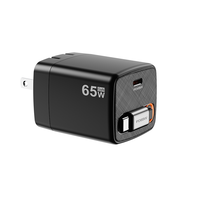 Nouveau câble de données rétractable pliable Us Plug chargeur mural USB 65w PD Qc3.0 chargeur mural Usb c chargeur super rapide pour samsung S30