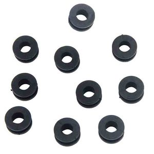 Buje de goma para amortiguador trasero, 10 Uds., negro, para motocicleta eléctrica, piezas de repuesto de tipo hidráulico - Product Image 2