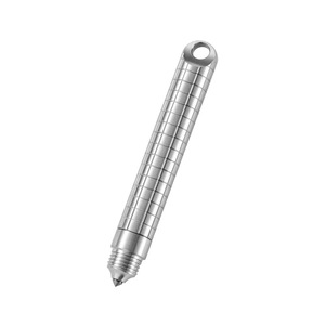 Penna Tattica Mini in Lega di Titanio PioneerEDC, Portatile, Anti-Aggressione, per Autodifesa, Rompivetro in Metallo, 16,1g - Product Image 5
