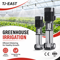 Pompe centrifuge verticale multi-étages à pression constante pour l'alimentation en eau, 15 kW