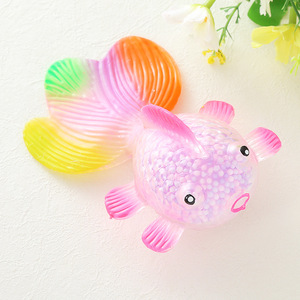 Juguetes de espuma Jincan con forma de pez pequeño y carpa, de rebote lento, para descompresión, juguetes antiestrés para niños - Product Image 5