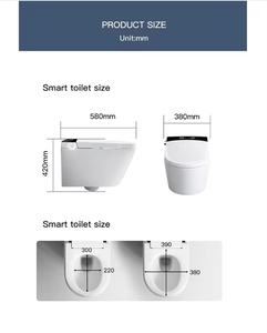 Inodoro Inteligente de Pared en Oferta con Cisterna, Tapa de Apertura Automática, Asiento con Calefacción Instantánea, Inodoro Inteligente OST Montado en la Pared - Product Image 6
