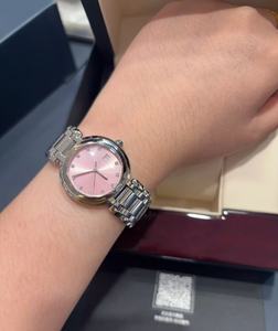 Relojes de lujo de acero inoxidable para mujer en color rosa - Product Image 5