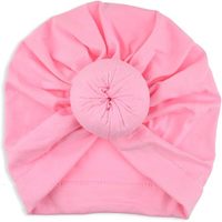 Turbantes para Bebés Indios, Gorro de Bebé con Nudo, Gorro Suave y Bonito para Niña Pequeña