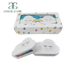 Bombas de Baño de Lujo Ecológicas y Orgánicas Serene&Soak con Pétalos de Rosa Secos para el Rejuvenecimiento de la Piel - Caja de Regalo - Product Image 4