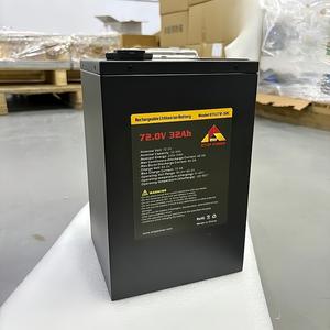 Disesuaikan 72V 30Ah 32Ah 40Ah 45Ah 55Ah baterai Lithium Ion paket untuk sepeda listrik dua atau tiga roda E skuter sepeda motor - Product Image 4