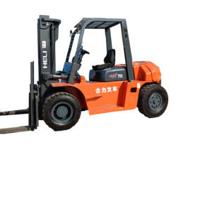 Chariot élévateur diesel d'occasion Heli H2000 70, 7 tonnes, 3 mètres, transmission 4x4 - Product Image 1