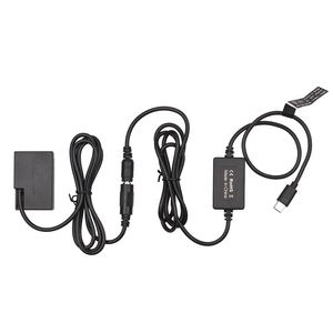 PD USB Type-C kabel naar <span class=keywords><strong>DR</strong></span>-E18 dummy batterij DC-koppeling LP-E17 vervanging voor Canon 750D 760D T6S 77D 800D 200D Rebel SL2 - Product Image 4