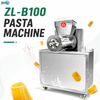 Extrudeuse à pâtes commerciale multi-capacités ZL-B60 ZL-B80 ZL-B100 avec moule interchangeable pour la fabrication de macaroni et de nouilles aux légumes pour atelier alimentaire