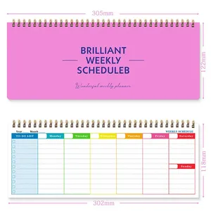 Carnet à spirale A5 tendance à <span class=keywords><strong>prix</strong></span> compétitif, couverture souple en PU, excellente qualité pour l'école, le bureau, les cadeaux, fournitures de papeterie, fournisseur en gros - Product Image 5