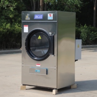 Mesin Cuci Ekstraktor Industri Otomatis Penuh Bahan Stainless Steel Efisiensi Tinggi dengan Sistem Soft Mount untuk Hotel dan Rumah Sakit