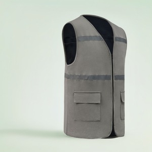 Chaleco de Seda Fría Jiemeirui 52x67cm, Ropa de Trabajo Transpirable para Exteriores, para Obras de Construcción - Product Image 2