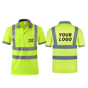 Sicurezza Hi Vis ANSI classe 2 impermeabile <span class=keywords><strong>Molle</strong></span> gilet di sicurezza con strisce riflettenti cotone blu/grigio Logo personalizzato - Product Image 2