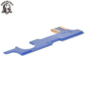 Reinforcement Plastic Anti-Heat Blue Selector Plate Fit Ver.2 Gearbox AEG for Hunting <b>Accessories</b> - Product Image 3