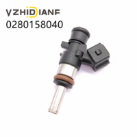 Boquilla de inyector de combustible del sistema de gasolina del coche de las piezas de automóvil 0280158040 9648129380 para Renault 1150CC 110LB 925CC 88LB