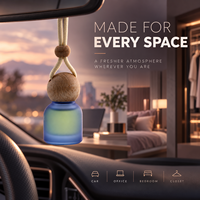Diffuseur de parfum pour voiture, désodorisant, diffuseur d'arômes, huile parfumée pour voiture, pendentif personnalisé