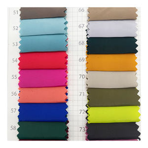 1-189 Ventes Flash Tissu 100% Polyester Effet Mémoire Tissu Torsadé 75D Mémoire Utilisé pour Veste Vêtement de Sport Manteau Tissu - Product Image 3