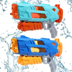 2024 뜨거운 판매 큰 물총 펌프 여름 수영장 슈팅 물 게임 어린이를위한 클래식 물총 장난감