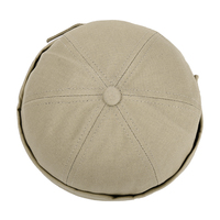 Casquettes de baseball personnalisées en coton à 6 panneaux sans visière, casquettes dôme, casquettes melon, casquettes sans bord, casquettes Docker, bonnets, casquettes rondes Docker, casquettes de marin