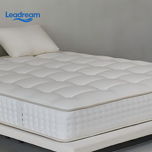 Colchón de Muelles Ensacados Independientes Leadream Luxury Euro Top Hecho a Mano, Moderno, Tamaño King/Queen, con Lana de Camello y Colchón de Muelles Ensacados Individualmente - Product Image 4