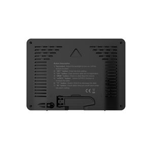 BALDR B0359 Station de prévisions météorologiques numériques Réveil moderne de température et d'humidité extérieures intérieures <span class=keywords><strong>avec</strong></span> affichage à aiguille <span class=keywords><strong>radio</strong></span> - Product Image 3