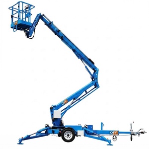 Piattaforma aerea trainabile OFY 50Ft 60Ft 24m 110V 220V economica diesel/benzina/elettrica per lavori di potatura alberi - Product Image 2